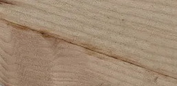 Occasional misses, low laminations, and light wane are permitted
